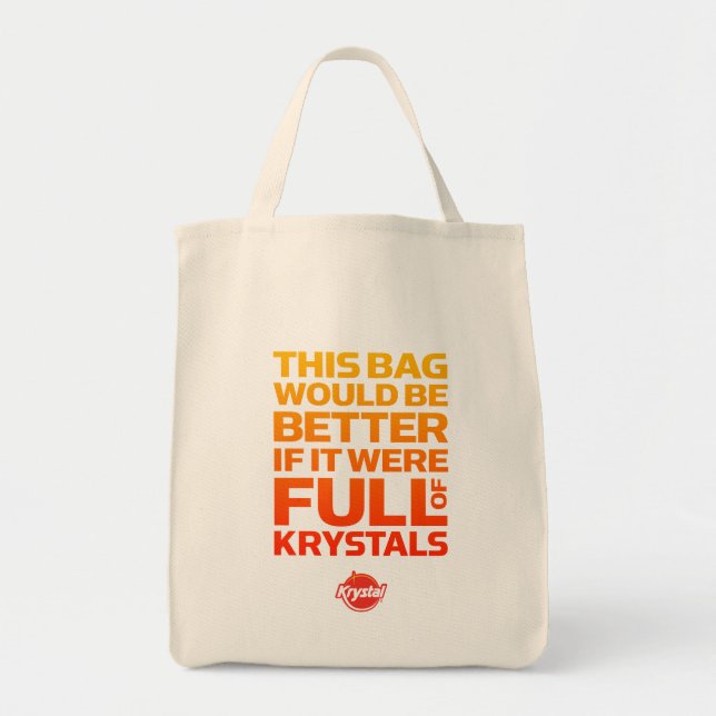 Tasche würde wenn voll von Krystals besser sein (Vorne)