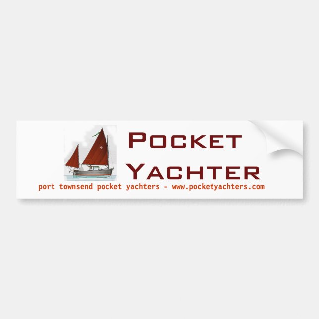 Tasche Yachters Autoaufkleber (Vorne)