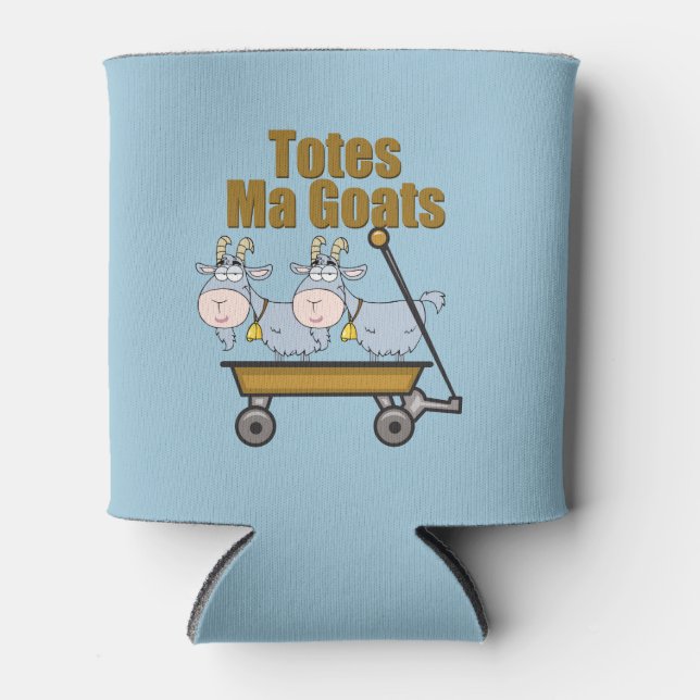 Tasche Ziegen Dosenkühler (Vorderseite)