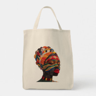 Tasche zum Feiern der farbenfrohen Kunst des Quilt