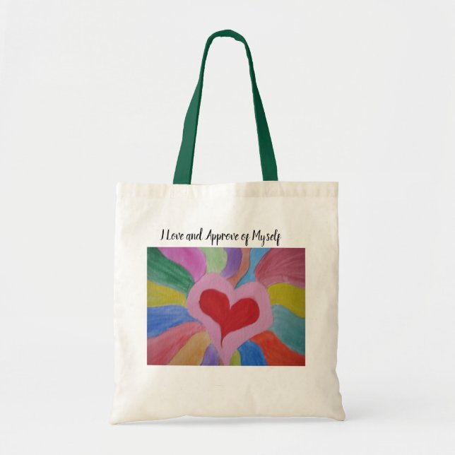 Tasche zur Selbstbestätigung der Liebe (Vorne)