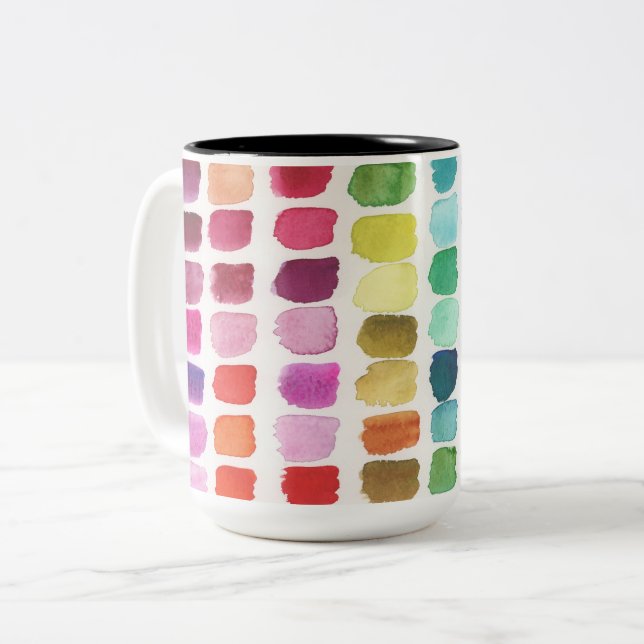 Tasche Zweifarbige Tasse (Vorderseite Links)