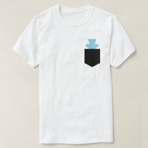 Taschen-Bärn-blaues Otter-Geleitboot CUB T-Shirt