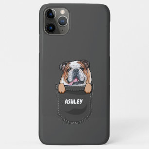 Taschen-Englische Bulldogge Süßer Hund Haustierbes Case-Mate iPhone Hülle