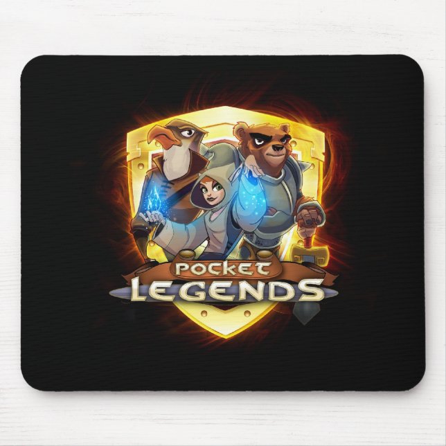 Taschen-Legenden-Goldlogo Mousepad (Vorne)