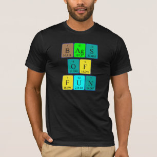 Taschen lustigen periodischen Phrase Shirt