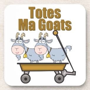 Taschen-MA-Ziegen Untersetzer