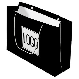 Taschen mit individuellem Logo als Werbegeschenke Große Geschenktüte