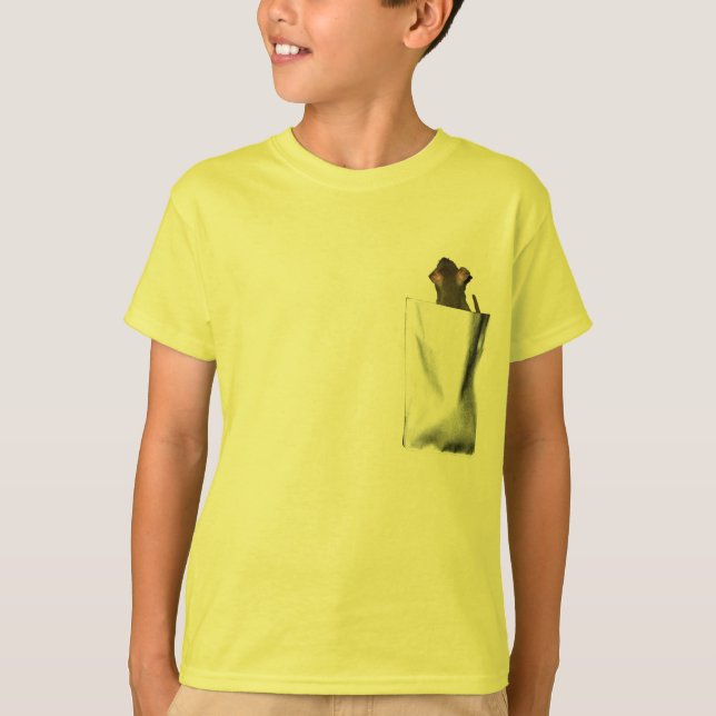 Taschen-Ratte (Schwanz) T-Shirt (Vorderseite)