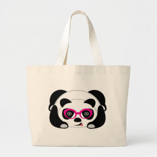 Taschen-riesige Taschen-niedlicher Panda Jumbo Stoffbeutel