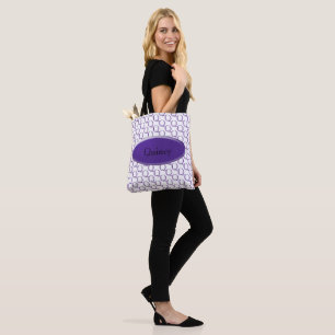 Taschen-Tasche (AO) - lila Nummernschild und