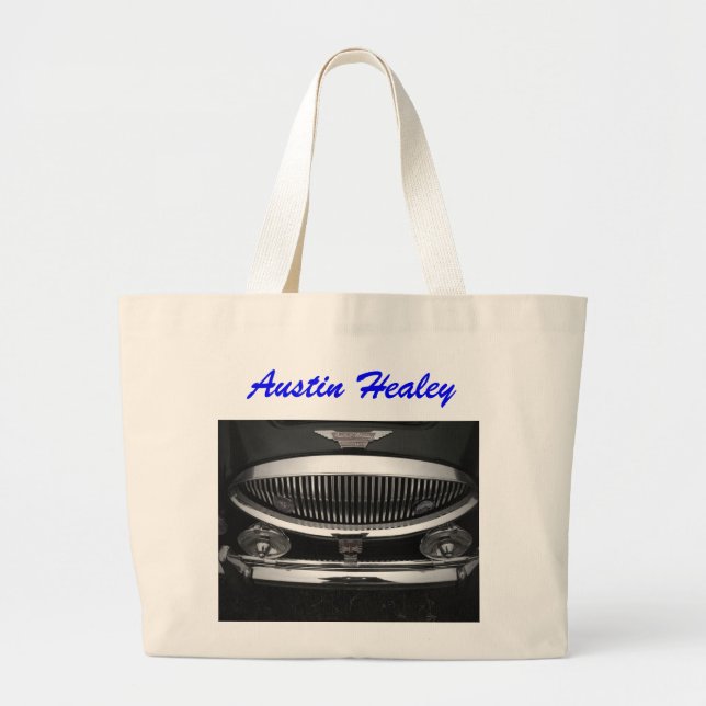 Taschen-Tasche Austins Healey Jumbo Stoffbeutel (Vorne)
