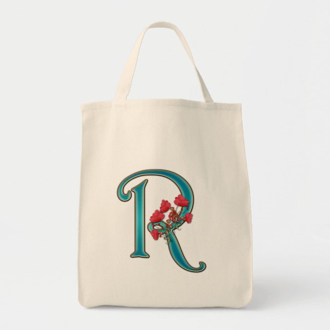 Taschen-Tasche des Monogramm-R Tragetasche (Vorne)