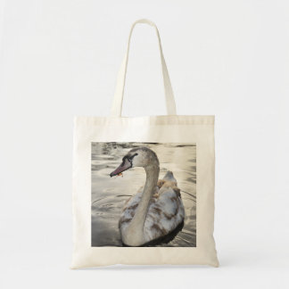 Taschen-Tasche, die schönen Schwan kennzeichnet Tragetasche