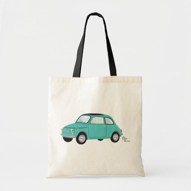 Taschen-Tasche Fiats 500 Tragetasche (Vorne)