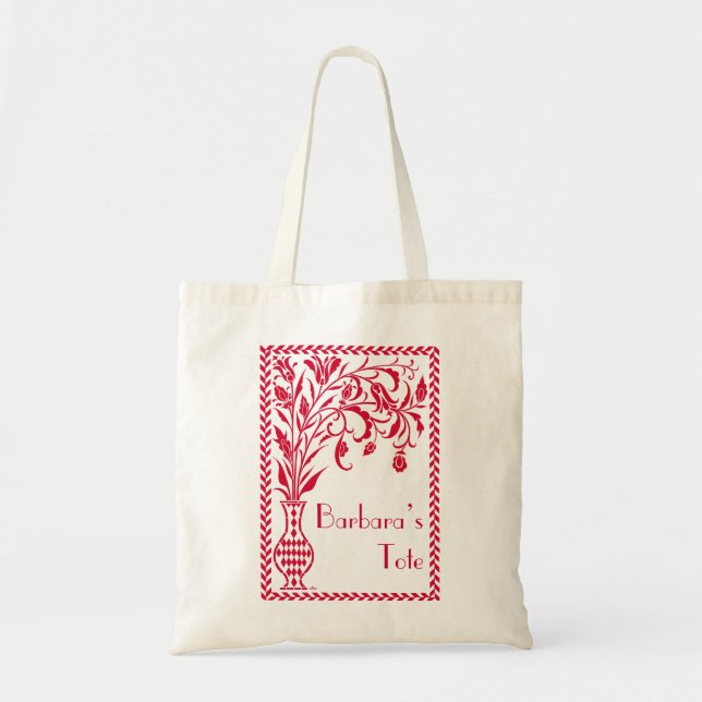 Taschen-Tasche Fleurs Des Paris Tragetasche (Vorne)