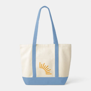 Taschen - Tasche in hellblau mit Logomark