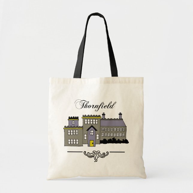 Taschen-Tasche Janes Eyre Thornfield Hall Tragetasche (Vorne)