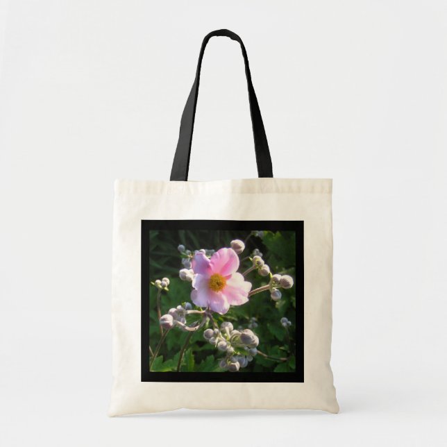 Taschen-Tasche mit Fall-Blühender Anemone! Tragetasche (Vorne)
