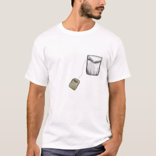 Taschen-Tee-Liebhaber-T - Shirt
