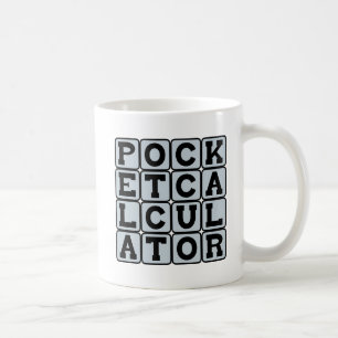 Taschenrechner, Mathe-Tool Tasse