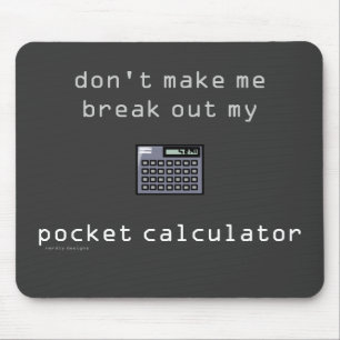 Taschenrechner mousepad