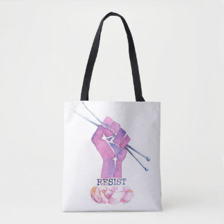 Taschentasche für den politisch aktiven Stricker