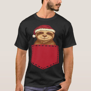 Taschentier Weihnachten Santa Claus Xmas Fauler S T-Shirt