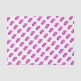 Taschentuch aus rosa Orchideen Seidenpapier