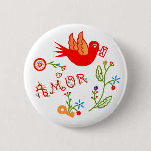 Taschentücher der portugiesischen Liebe Button