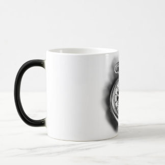 Taschenuhr auf einer Tasse