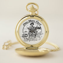 Taschenuhr für Männer beim Angeln