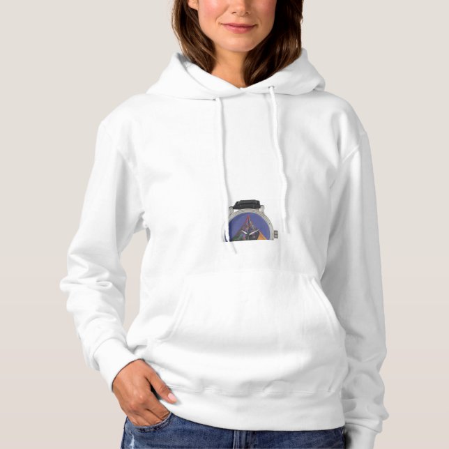 Taschenuhr Hoodie (Vorderseite)