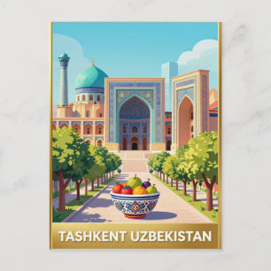 Taschkent Usbekistan Heritage Reise Postkarte
