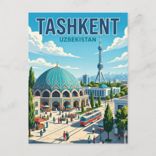 Taschkent Usbekistan Postkarte