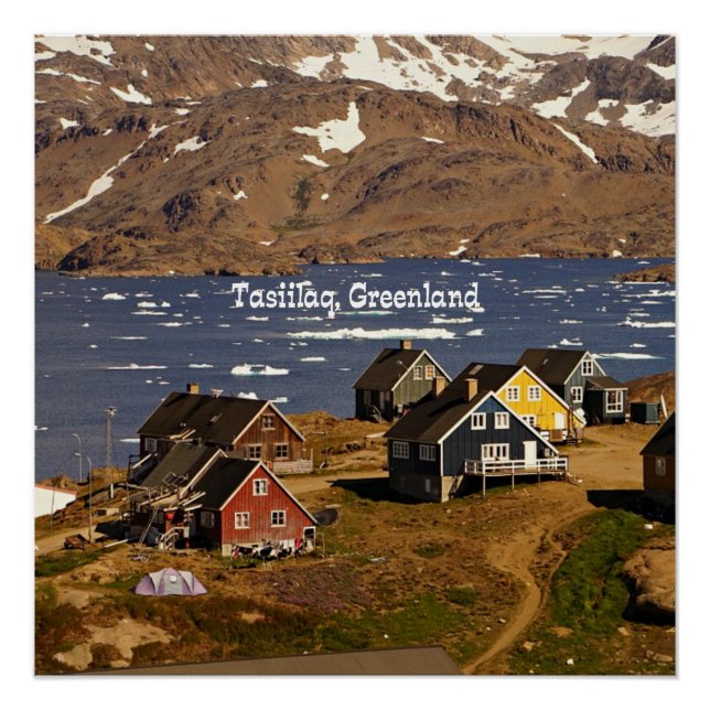 Tasiilaq, Greenland Poster (Vorderseite)