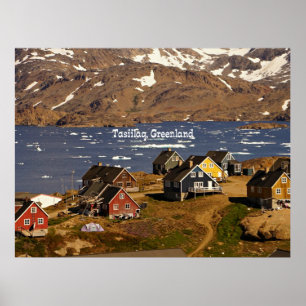 Tasiilaq, Grönland Poster