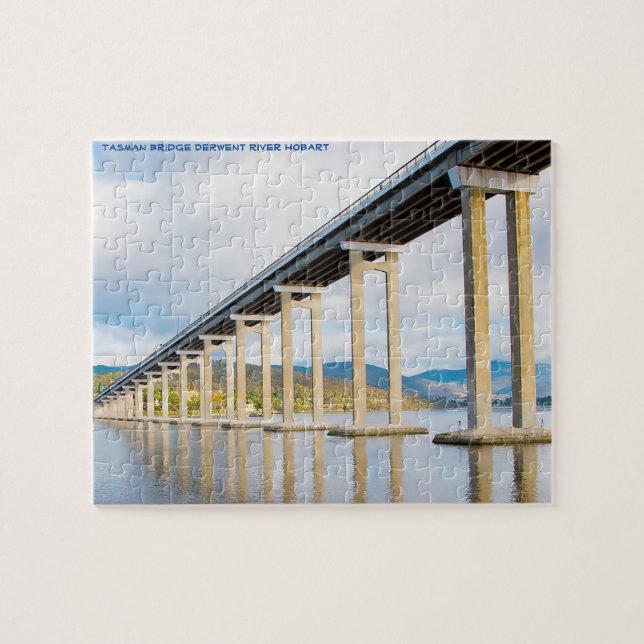 Tasman Bridge Derwent River Hobart Puzzle (Horizontal)