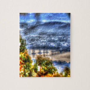 TASMAN BRÜCKE HOBART TASMANIEN AUSTRALIEN PUZZLE