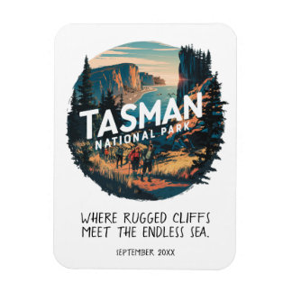 Tasman National Park Australien Adventure Custom Magnet