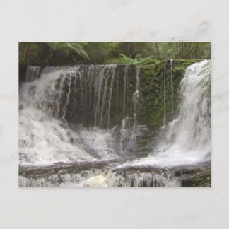 TASMANIA AUSTRALIA WASSERFALLS NATURFLÜSSE POSTKARTE