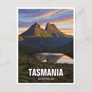 Tasmania Australien Kinderradtour Postkarte