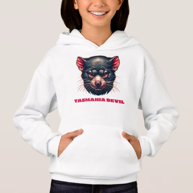 Tasmania Devil Australia Hoodie (Vorderseite)