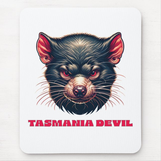 Tasmania Devil Australia Mousepad (Vorne)