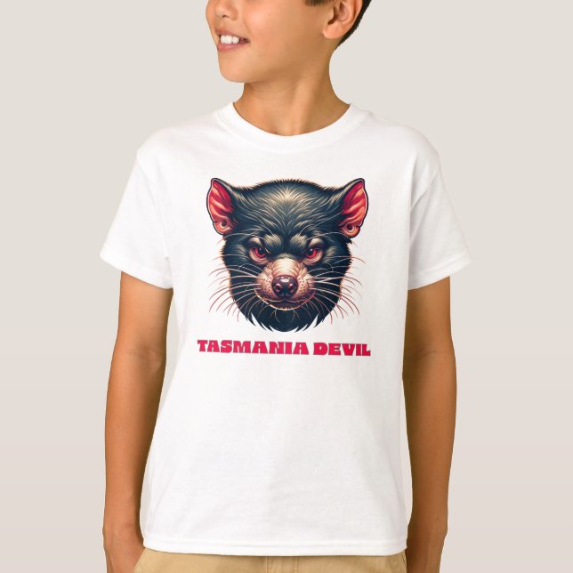 Tasmania Devil Australia T-Shirt (Vorderseite)