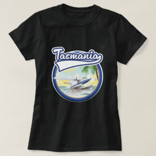 Tasmania Reise Logo T-Shirt