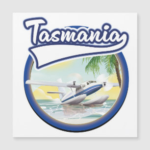 Tasmania Reiselogo Magnetkarte