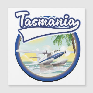Tasmania Reiselogo Magnetkarte