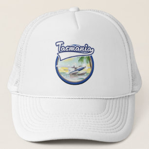Tasmania-Reiselogo Truckerkappe