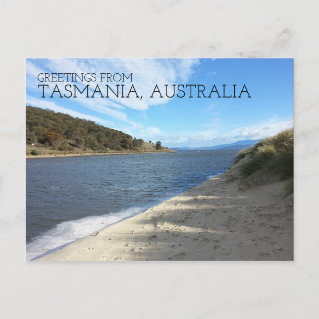 Tasmania River Postcard Postkarte (Vorderseite)